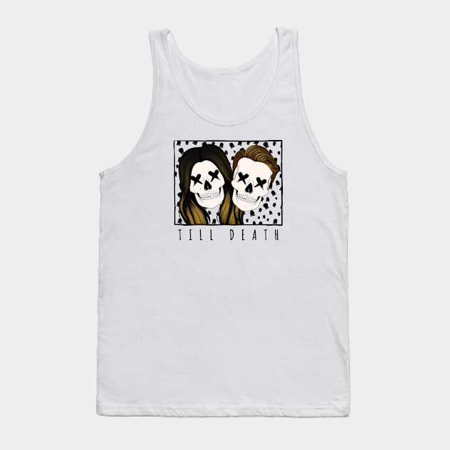 Till Death - M&T on Light Tank Top by humbulb